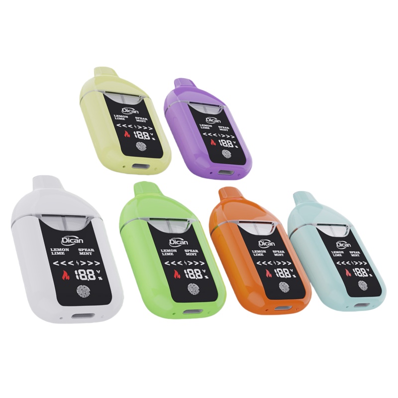 Dispositivo di vaporizzazione THC a doppio serbatoio con display digitale: più intelligente, più pulito e progettato per i marchi di cannabis premium